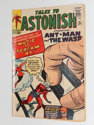 Tales To Astonish #47 September 1963 Marvel Comics ANT-MAN And The WASP