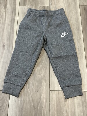 NWT Nike Toddler Boys Fleece Ribbed Cuff Jogger Sweat Pants