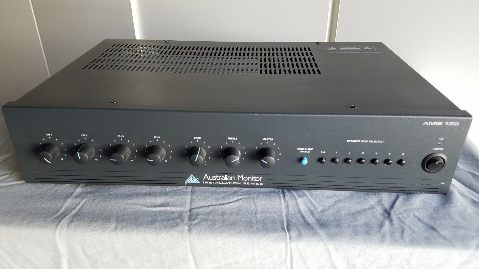 AMERIKAN MONITOR AMIS120 MIXER AMPLIFIER AMERIKAN MONITOR AMIS120 MIXER AMPLIFIER