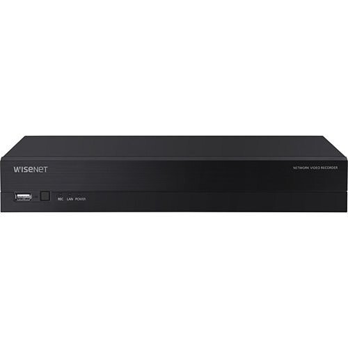 Hanwha XRN-420S X Series, 8MP 4-Kanal 50Mbps 1 SATA NVR mit 4-PoE Ports | Schwarz - Bild 3 von 3
