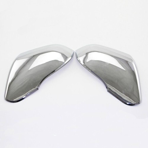 Left & Right Chrome Rearview Side Mirror Cover Cap For Hyundai Sonata 2015-2019 - Picture 8 of 10