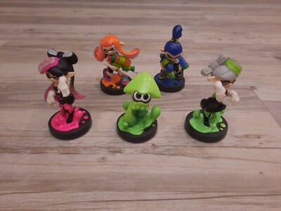 Splatoon Amiibo 2 Inkling / Callie/ Marie / Squid