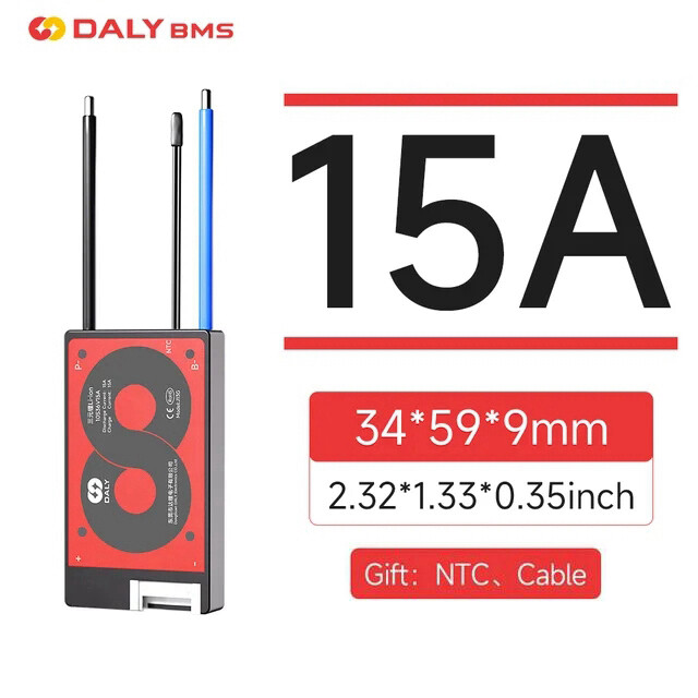 BMS Daly 3S-16S Con Bilanciamento Attivo 5A – Equalizzatore Per Li-ion E LiFePo4
