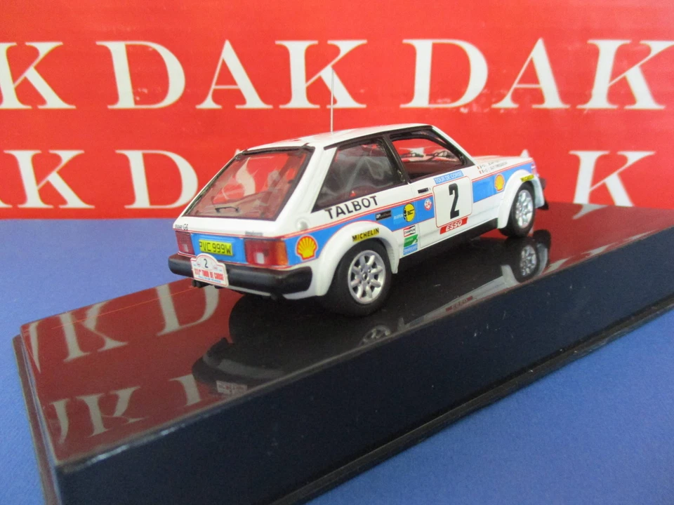 Die cast 1/43 Modellino Auto Talbot Sunbeam Lotus Rally Tour Corse 1981 Frequeli - Immagine 3 di 4