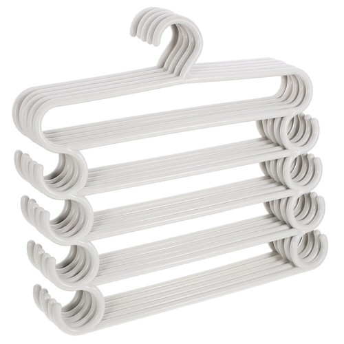 5 vendre Pcs Support Rangement Pour Vêtements Cintres Pantalons Multicouches Maison
