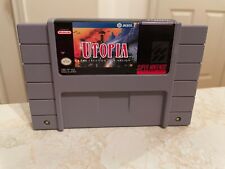 Utopia: The Creation of a Nation (Super Nintendo Entertainment System 1993) SNES