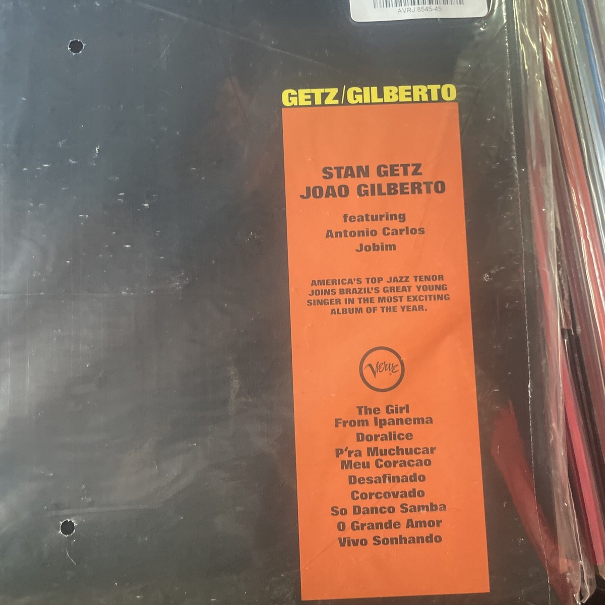 STAN GETZ JOAO GILBERTO 45 RPM AUDIOPHILE 753088854514| eBay