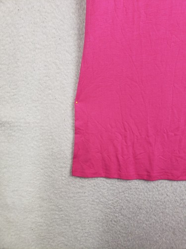 Calvin Klein Girls Dress Extra Large Pink Rayon Blend Short Sleeve T-Shirt Fit - Picture 4 of 17