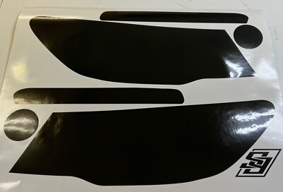 Fits: 17-21 Jeep Compass Headlight tint vinyl smoked covers $5 refund avail