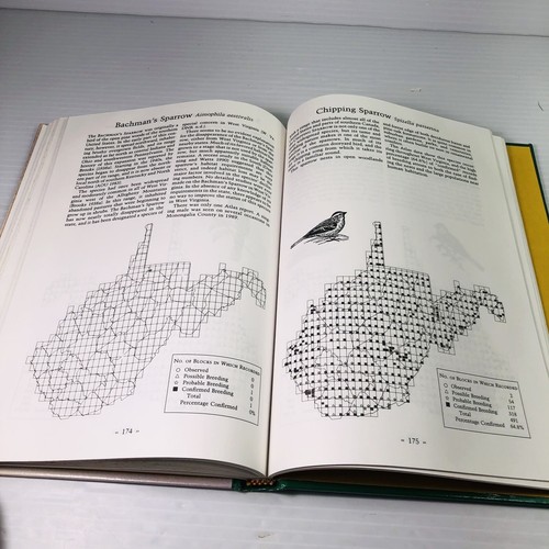 The West Virginia Breeding Bird Atlas by George Hall and Jr. Buckelew Jr. - Picture 13 of 19