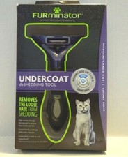 FURminator Undercoat DeShedding Tool- Med/Lg Cat, Short Hair. New, Sealed