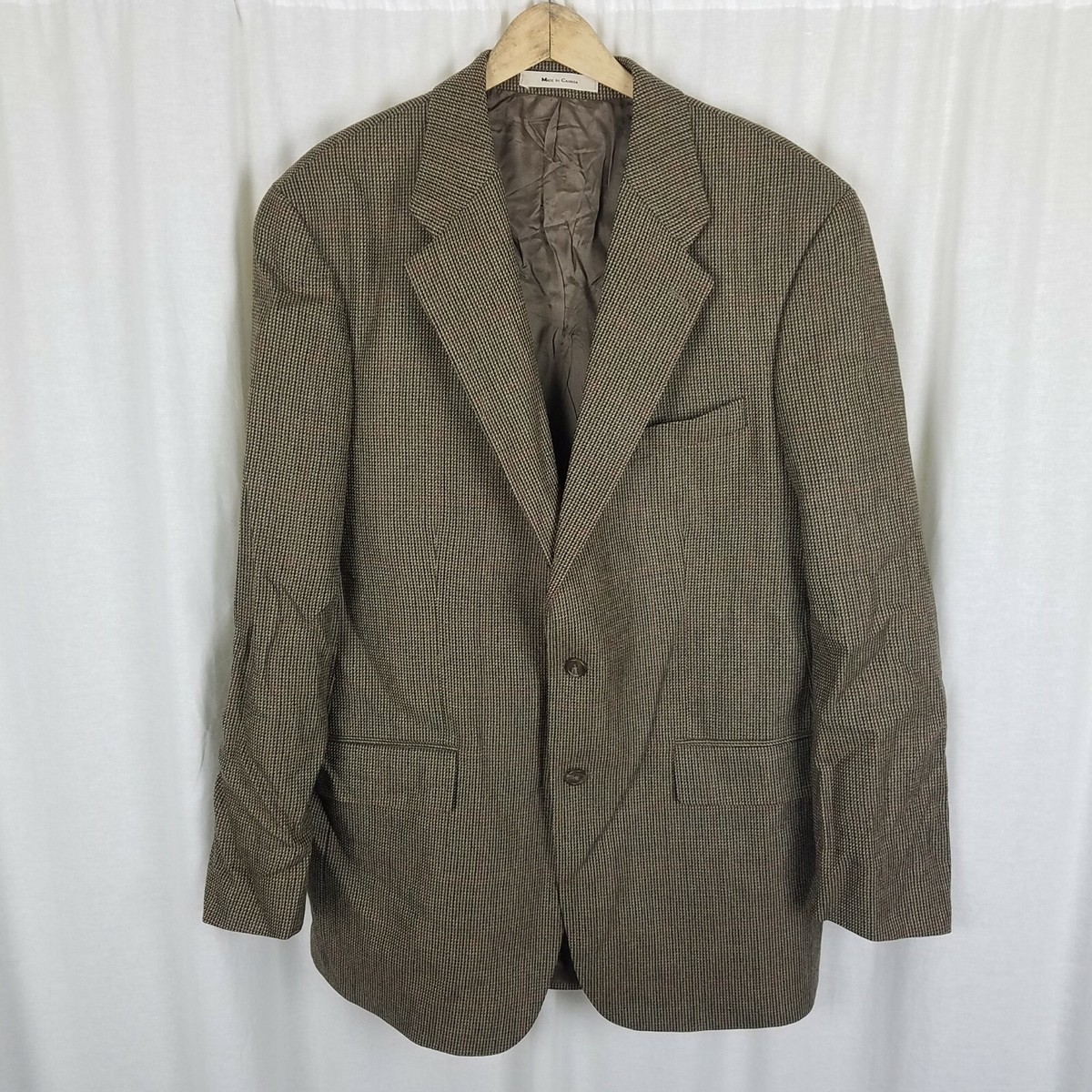 Polo University Club Ralph Lauren Wool Checked Sportcoat