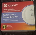 Kidde Water Leak and Freeze Detector, 2 In 1 Smart Alarm With App Remote Alerts