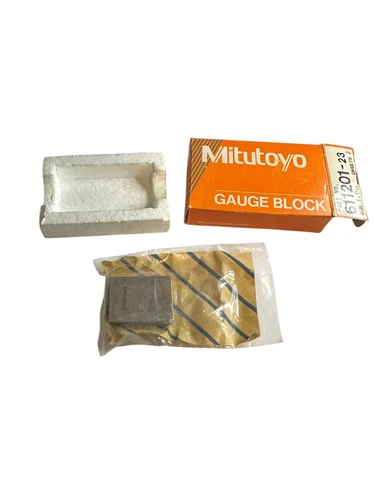 MITUTOYO 611201-23 Gage Block,Rect,Steel, 1 In, Grade FS2