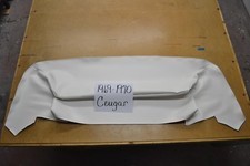 1969 69 1970 70 Mercury Cougar Convertible White Well Liner Usa Made Top Quality
