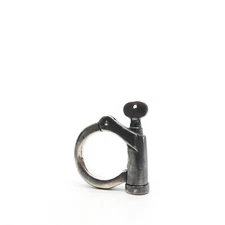 King Baby Studio Vintage Shackle Ring Fine Silver .925 Size 6