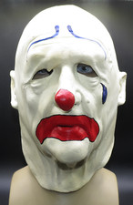 Greyland Film Sad Clown Custom Soft Latex Mask.