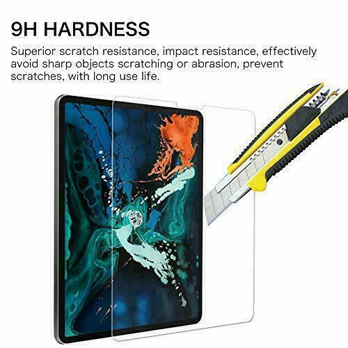 Protection d'écran en verre trempé premium Apple iPad Air 2e génération bord à bord 9H - Photo 4 sur 5