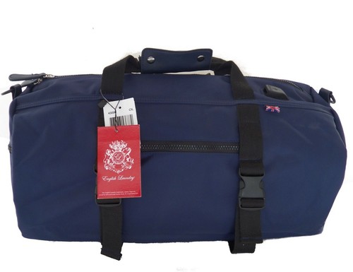 English Laundry Duffel Bag Blue Water 