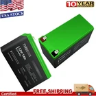 2 Pack 12V 7Ah LiFePO4 Deep Cycle Lithium Battery BMS for RV  7000mAh