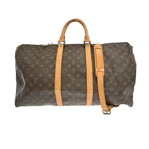 Best01 LOUIS VUITTON KEEPALL BANDOULIERE 55 TRAVEL BAG M41414 SP0911 NQ04976