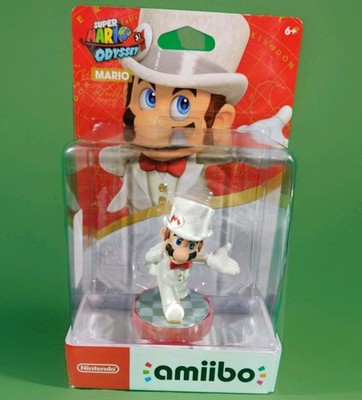 Nintendo Amiibo Mario Wedding Outfit   Super Mario Odyssey Series Figure Switch