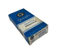 Vintage General’s Machine Scoring Pencils Empty Box