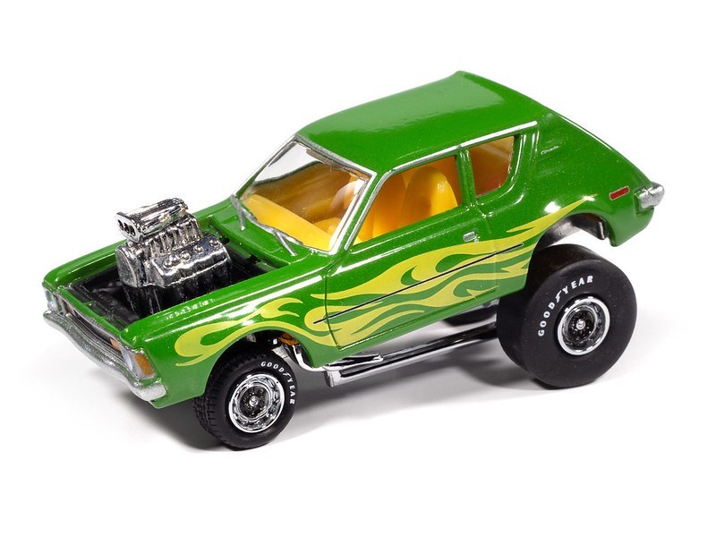 JOHNNY LIGHTNING 1:64 JLSP402A 1971 AMC GREMLIN (ZINGERS) METALLIC