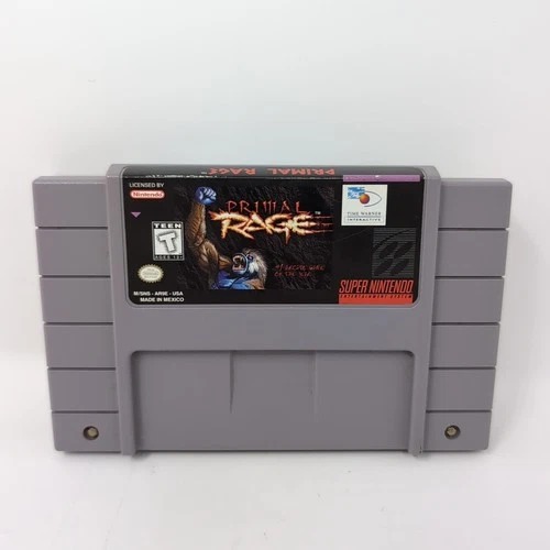 Primal Rage (SNES Super Nintendo Entertainment System, 1995) Game Cart Only