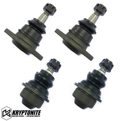 Kryptonite 4 Pc Up/Lwr Ball Joint Aftermarket Control Arms 01-10 GM 2500HD 3500 