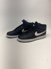 Nike Women  s Court Vision Mid Black/White Sneakers Shoes CD5436-001 Size 11