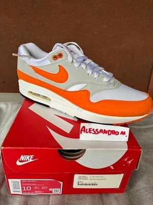 Nike Air Max 1 Anniversary Magma Orange DC1454-101 Größe 10 DS Neu