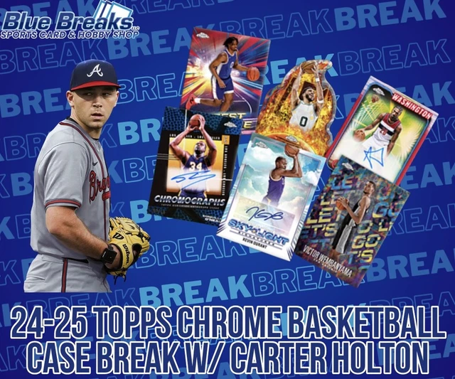 MINNESOTA TIMBERWOLVES - 2024-25 Topps Chrome Basketball Hobby Case PYT Break