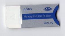 Sony MSAC-M2 Genuine Camera Memory Stick Duo Adaptor / Adapter