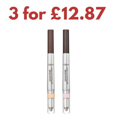 L'Oreal High Contour Brow Artist Pencil & Highlighter Duo