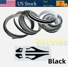 32Feet Vinyl Pinstriping Pin Stripe Double Line Car Tape Decal Sticker 1/6" 1/12