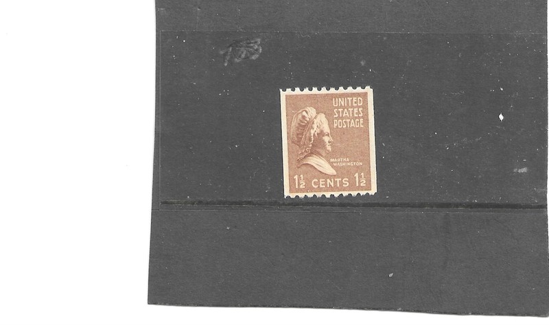 us stamps 1939: unused Martha Washington  Scott # 849  from 1939