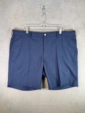 Peter Millar Salem Shorts Mens 42 Blue Golf Performance Stretch Chino