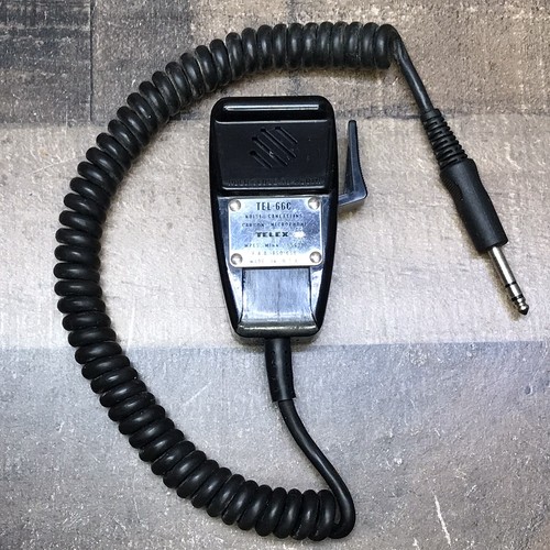 TELEX Dynamic 50 ohm FAA Microphone TEL-66T Cat. No. 60837-01 *AS-IS Untested - Picture 3 of 13