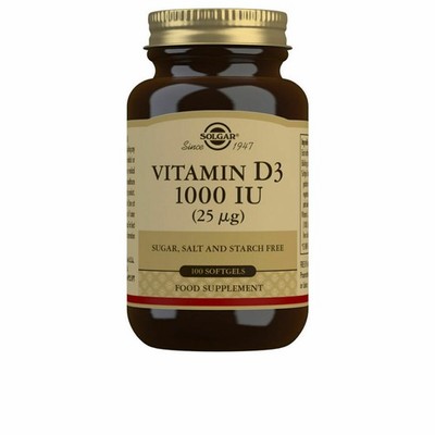 Vitamin D3 [Lebertran und Cholecalciferol] Solgar Vitamina Ui 100 Stück