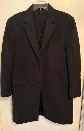 Vintage Monti Italian Tailored Wool Overcoat