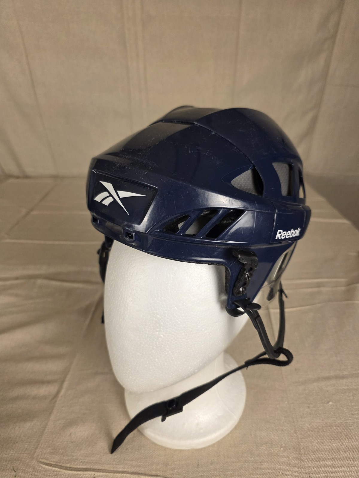 Reebok Hockey Helmet SM-15 Small Navy Blue Used