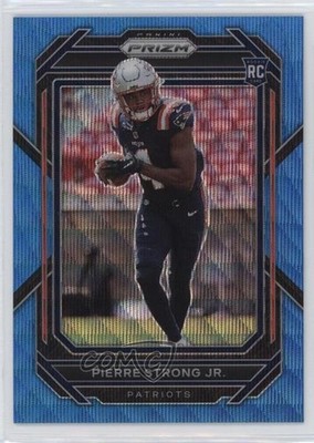 2022 Panini Prizm Rookies Blue Wave 165/199 Pierre Strong Jr #325 Rookie RC 2r8