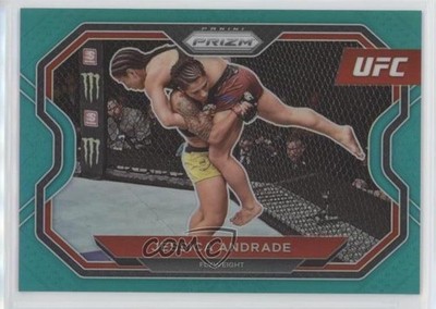2021 Panini Prizm UFC Teal Prizm 21/49 Jessica Andrade #199 nd3