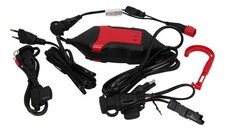 Ducati Batterieladeger&auml;t mit Euro 5 Adapter f&uuml;r DDA Anschluss mit Halter Tecmate
