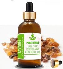 Pure Herbs Myrrh 100% Pure & Natural Commiphora Myrrha Essential