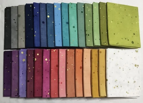 29 OMBRÉ GALAXY METALLIC Fat Quarters by MODA  - product listing photo