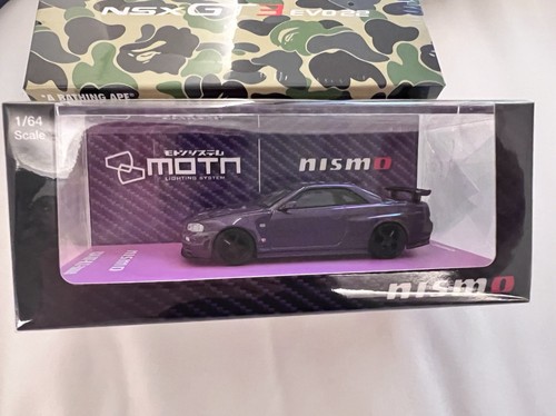 1/64 Kyosho NISMO R34 GT-R Z-Tune Midnight Purple HOBBY EXPO CHINA 2025 Car Only - Picture 2 of 5