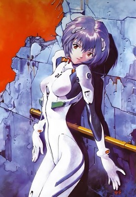11x17 Neon Genesis Evangelion Poster Rei Ayanami Illustration
