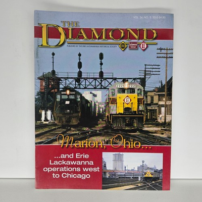 #ad Erie Lackawanna Railroad History Passenger Cars Marion Ohio OH West End $15.00